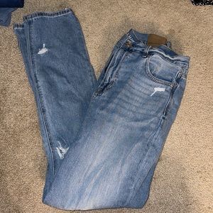 10 Long Distressed Mom Jeans